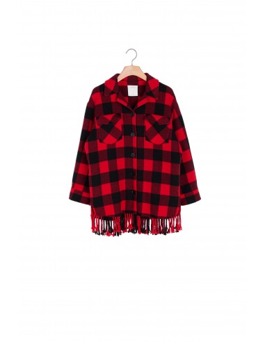 Veste chemise oversize de pas cher