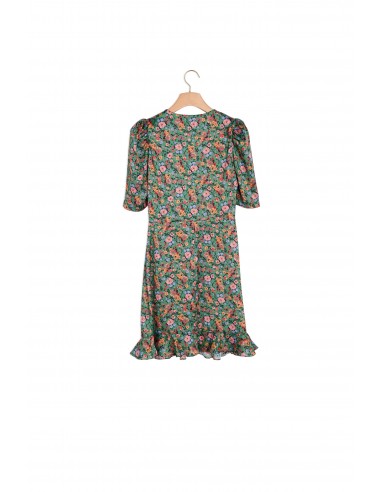 Robe courte à imprimé Fleurs d'automne Venez acheter